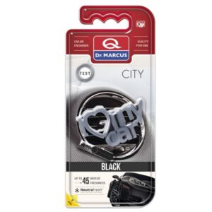 Automobilinis oro gaiviklis City, I love my car, Black