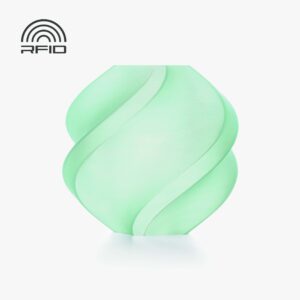3D Plastikas - Filamentas PLA Translucent With spool/Su rite Light Jade | 1.75 mm, 1kg | Bambu Lab