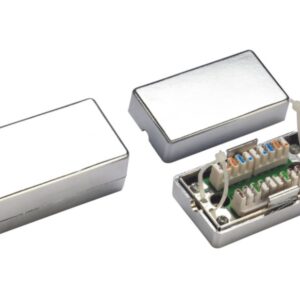 Alantec WTM09 tinklo jungiamoji dėžutė Cat6 Sidabras