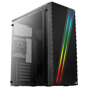 Aerocool Streak „Midi Tower“ Juoda - Image 3