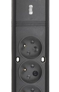 LESTAR LV530W 2,5M viršįtampių ribotuvas Juoda, Pilka 5 AC išvestis(ys / čių) - Image 3