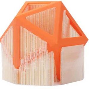 3D Plastikas - Filamentas PVA With spool/Su rite skaidrus | 1.75 mm, 0.5kg | Bambu Lab