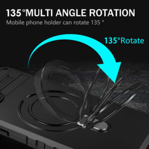 Tel Protect Armor Magsafe Metal Ring Case do Iphone 14 czarny - Image 8