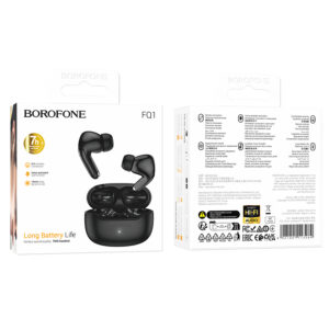 Borofone Słuchawki Bluetooth TWS FQ1 Shine czarne - Image 4