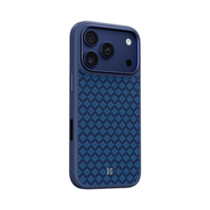 Benks Magnetic Armor Pro Armor Grid Kevlar dėklas Metal Frame 600D (YB69) skirtas Apple iPhone 17 Pro blue - Image 2