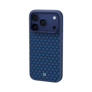 Benks Magnetic Armor Pro Armor Grid Kevlar dėklas Metal Frame 600D (YB70) skirtas Apple iPhone 17 Pro Max blue - Image 4