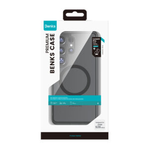 Benks Magnetic Crystal TPU Frame dėklas (0048) skirtas Samsung Galaxy S26 juodos spalvos - Image 5