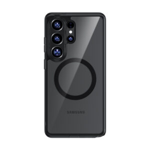 Benks Magnetic Crystal TPU Frame dėklas (0050) skirtas Samsung Galaxy S26 Ultra juodos spalvos - Image 2