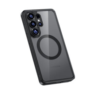 Benks Magnetic Crystal TPU Frame dėklas (0050) skirtas Samsung Galaxy S26 Ultra juodos spalvos - Image 3