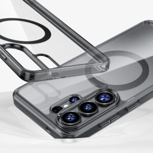 Benks Magnetic Crystal TPU Frame dėklas (0050) skirtas Samsung Galaxy S26 Ultra juodos spalvos - Image 7