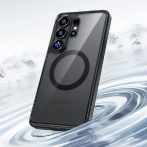 Benks Magnetic Crystal TPU Frame dėklas (0050) skirtas Samsung Galaxy S26 Ultra juodos spalvos - Image 8