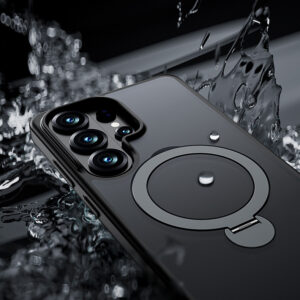 Benks Magnetic Mist dėklas with stand (A050) skirtas Samsung Galaxy S26 Ultra juodos spalvos - Image 6