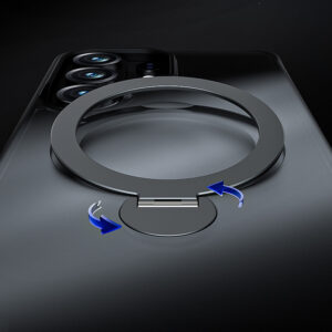 Benks Magnetic Mist dėklas with stand (A050) skirtas Samsung Galaxy S26 Ultra pilkos spalvos - Image 6