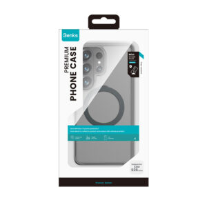 Benks Magnetic Mist dėklas with stand (A050) skirtas Samsung Galaxy S26 Ultra pilkos spalvos - Image 9