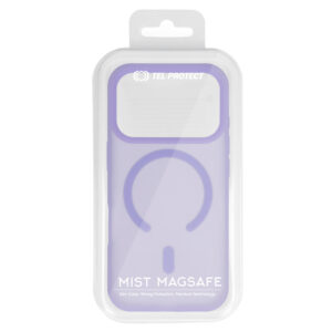 Tel Protect Mist Matte Magsafe dėklas skirtas Apple iPhone 16 Pro Max pale violetinės spalvos - Image 7