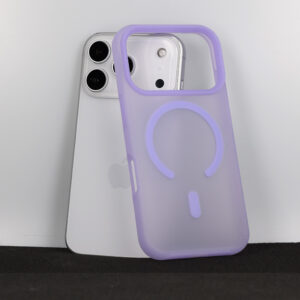 Tel Protect Mist Matte Magsafe dėklas skirtas Apple iPhone 15 Pro pale violetinės spalvos - Image 5