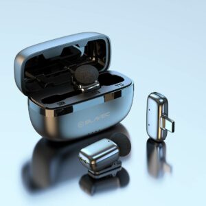 Blavec Mikrofon belaidis mikrofonas x 2 MK-03 ClipGo Typ C (LMMK03-S) sidabrinės spalvos - Image 4