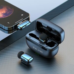 Blavec Mikrofon belaidis mikrofonas x 2 MK-03 ClipGo Typ C (LMMK03-S) sidabrinės spalvos - Image 5