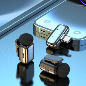 Blavec Mikrofon belaidis mikrofonas x 2 MK-03 ClipGo Typ C (LMMK03-S) sidabrinės spalvos - Image 6