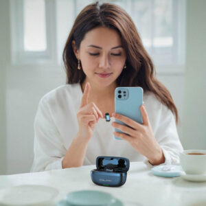 Blavec Mikrofon belaidis mikrofonas x 2 MK-03 ClipGo Typ C (LMMK03-S) sidabrinės spalvos - Image 7