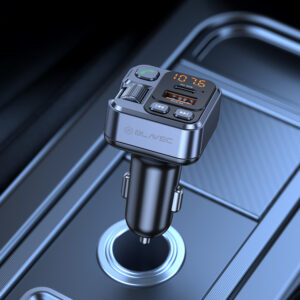 Blavec Transmiter FM Flash TR-05 MP3, Bluetooth - USB + Typ C - PD 30W (TFMFTR05-B) juodos spalvos - Image 7