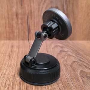 Blavec automibilinis laikiklis su belaidžiu įkrovimu BHC-02 Qi2.2 25W (BHC02-QI2PMWIB) juodos spalvos - Image 7