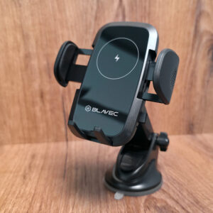 Blavec automobilinis telefono laikiklis su belaidžiu įkrovimu BHC-03 15W (BHC03-WIB) juodos spalvos - Image 5