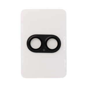 Apsauginis stiklas Tel Protect 95% AR+AF Full Metal Camera Protector on camera skirta Apple iPhone 17 juodos spalvos (camera island) - Image 2