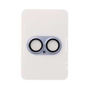 Apsauginis stiklas Tel Protect 95% AR+AF Full Metal Camera Protector on camera skirta Apple iPhone 17 blue (camera island) - Image 2