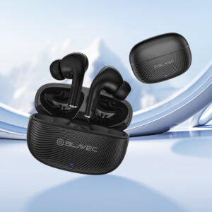 Blavec ausinės Bluetooth TWS BW-02 Carbon (BW02-B) juodos spalvos - Image 4