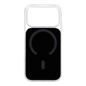 Glossy Magsafe dėklas skirtas Apple iPhone 15 juodos spalvos - Image 3