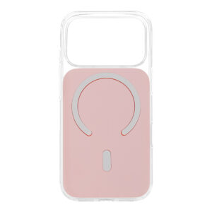 Glossy Magsafe dėklas skirtas Apple iPhone 15 Pro oranžinės spalvos - Image 4