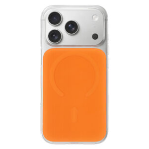 Glossy Magsafe dėklas skirtas Samsung Galaxy S26 Plus oranžinės spalvos - Image 2