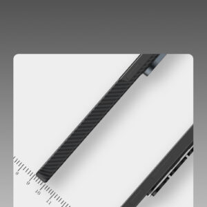 Benks Magnetic Armor Air Kevlar dėklas Metal Frame 600D (J049) skirtas Samsung Galaxy S26 Plus black - Image 9