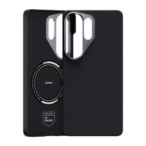 Benks Magnetic Armor Air Kevlar dėklas Metal Frame 600D (J050) skirtas Samsung Galaxy S26 Ultra black - Image 2