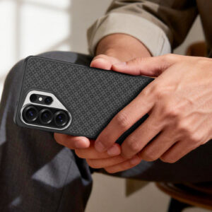 Benks Magnetic Armor Pro Armor Grid Kevlar dėklas Metal Frame 600D (H050) skirtas Samsung Galaxy S26 Ultra black - Image 7