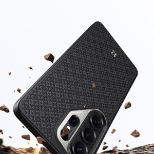 Benks Magnetic Armor Pro Armor Grid Kevlar dėklas Metal Frame 600D (H048) skirtas Samsung Galaxy S26 black - Image 5