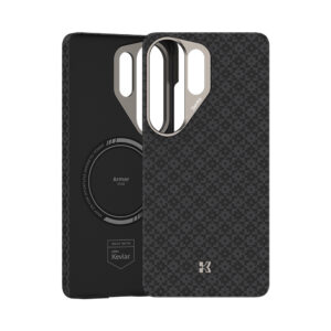 Benks Magnetic Armor Air Armor Grid Kevlar dėklas Metal Frame 600D (E050) skirtas Samsung Galaxy S26 Ultra black - Image 2