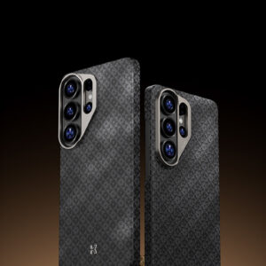 Benks Magnetic Armor Air Armor Grid Kevlar dėklas Metal Frame 600D (E049) skirtas Samsung Galaxy S26 Plus black - Image 9