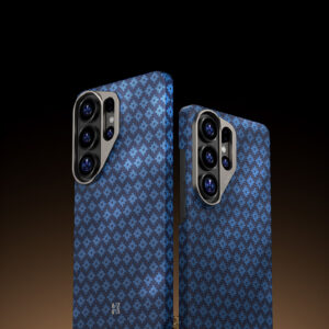 Benks dėklas Magnetic Armor Air Armor Grid Kevlar Metal Frame 600D (A048) skirtas Samsung Galaxy S26 mėlynos spalvos - Image 9