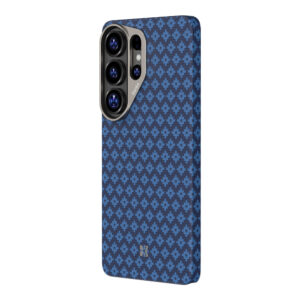 Benks dėklas Magnetic Armor Air Armor Grid Kevlar Metal Frame 600D (A050) skirtas Samsung Galaxy S26 Ultra mėlynos spalvos - Image 4