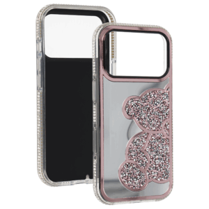 Teddy Bear dėklas skirtas Samsung Galaxy S26 Ultra rožinės spalvos - Image 4