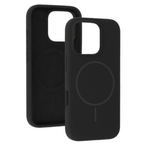 Magsafe Slim Silicone skirta Samsung Galaxy S25 FE juodos spalvos - Image 4