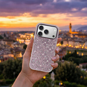 Flower dėklas skirtas Samsung Galaxy S26 Plus rožinės spalvos - Image 7