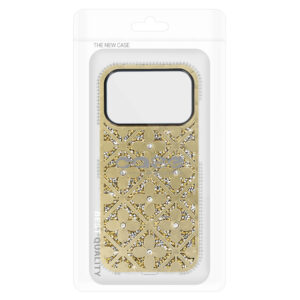 Flower dėklas skirtas Samsung Galaxy S26 aukso spalvos - Image 8