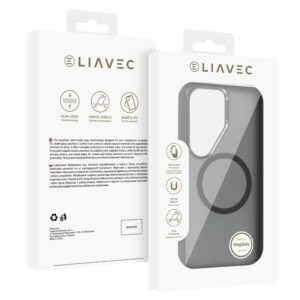 Liavec Soft dėklas Metal Frame skirtas Samsung Galaxy S26 Ultra grey - Image 7