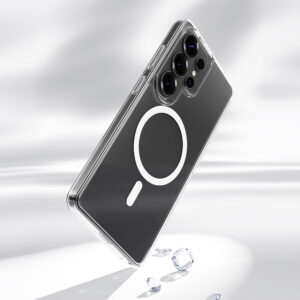 Rock dėklas Crystal Transparent Series Magnetic skirtas Samsung Galaxy S26 Ultra skaidrus - Image 4