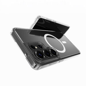 Rock dėklas Crystal Transparent Series Magnetic skirtas Samsung Galaxy S26 Plus skaidrus - Image 7