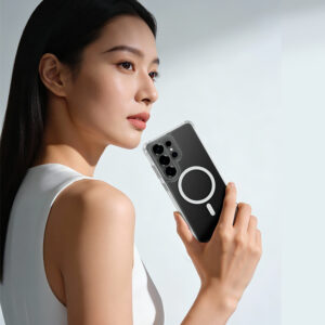 Rock dėklas Crystal Clear Magnetic Series skirtas Samsung Galaxy S26 skaidrus - Image 3