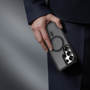 Rock dėklas Guard Touch Matte Series Magnetic skirtas Samsung Galaxy S26 juodos spalvos - Image 2